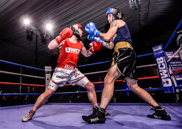 Pictured: Contestants at a previous Ultra White Collar Boxing event.
UWCB/Ultra White Collar Boxing