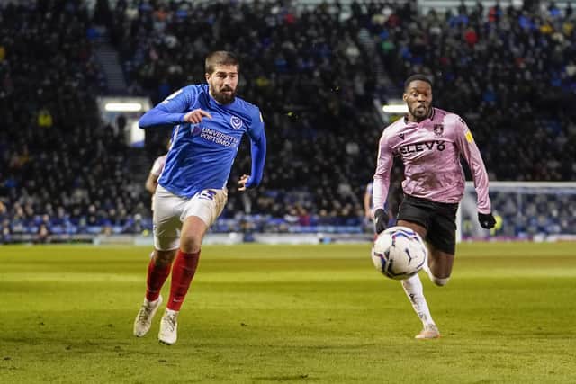 Pompey defender Kieron Freeman believed the Blues ‘deserved more’ following their goalless draw with Sheffield Wednesday.   Picture: Jason Brown/ProSportsImages