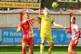 Hawks striker Danny Wright (middle) is due to see an osteopath on Friday. Picture by Dave Haines