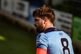 Captain Steve Ramsey reached 250 AFC Portchester appearances in the win at Shaftesbury Picture: Daniel Haswell