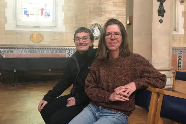 Pictured: (left to right) Phillip Adams and Lorayne White