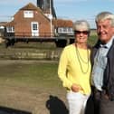 Noreen Wileman with partner Mike Potter