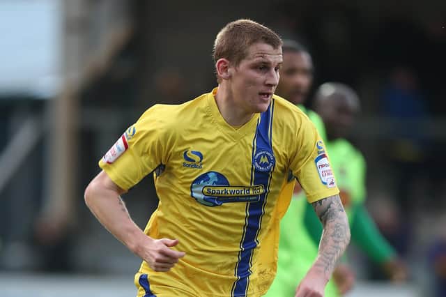 New Hawks signing Joe Oastler in action during his EFL career with Torquay United. Photo by Pete Norton/Getty Images.