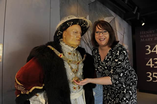 Helen Bonser-Wilton, cief Executive of the Mary Rose Trust. Picture Ian Hargreaves (180218-1)