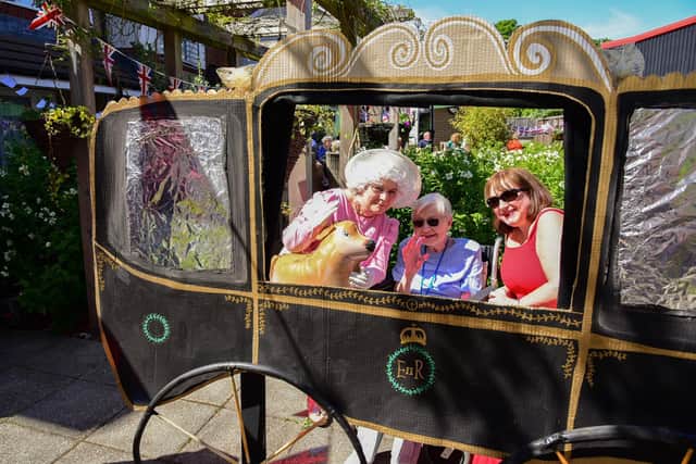 Residents at Pear Tree Court have been enjoying a Platinum Jubilee celebration