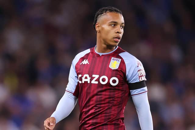Aston Villa's Cameron Archer has scored 10 senior goals this term. (Photo by James Chance/Getty Images)