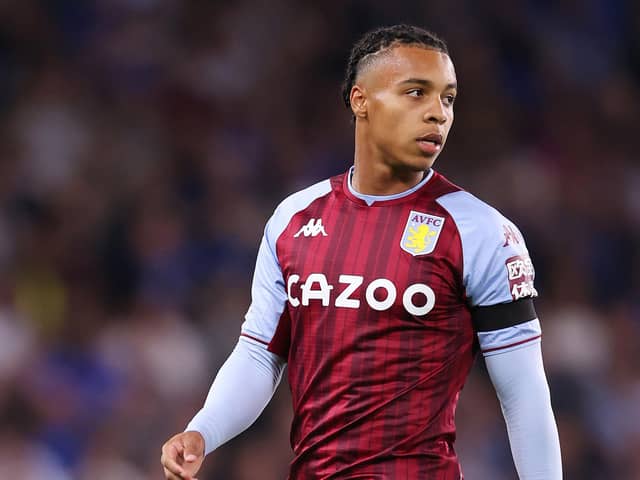 Aston Villa's Cameron Archer has scored 10 senior goals this term. (Photo by James Chance/Getty Images)