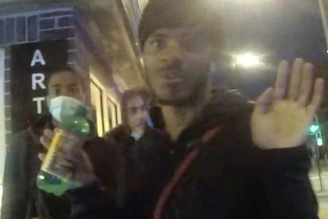 The three suspect believed to have been involved in the robbery of a 16-year-old boy.