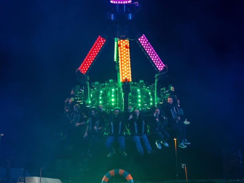HMS Sultan fairground rides