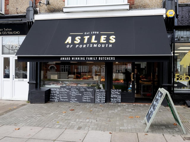 Astles of Portsmouth, on Copnor Road, has a rating of five out of five from 70 reviews on Google.