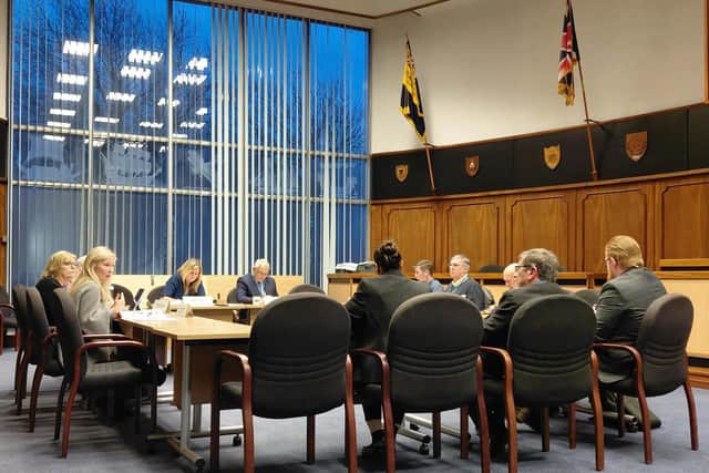Gosport Borough Council Housing Board. Image: LDRs