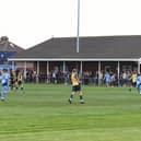Moneyfields play their final game on the grass pitch at Dover Road against Amesbury this weekend. Picture: Neil Marshall