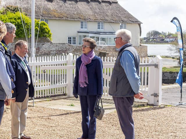 Chichester Harbour Trust welcomed Her Royal Highness The Princess Royal to Chichester Harbour Area of Outstanding Natural Beauty on Wednesday, May 12
Picture: Paul Adams