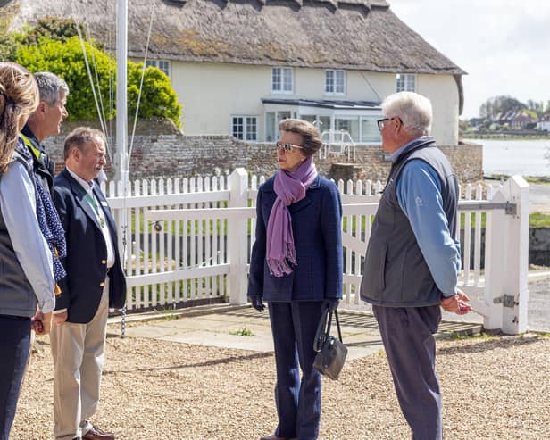 Chichester Harbour Trust welcomed Her Royal Highness The Princess Royal to Chichester Harbour Area of Outstanding Natural Beauty on Wednesday, May 12
Picture: Paul Adams