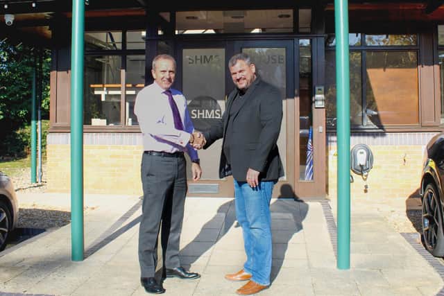 Rob Hepworth of Tektraders and Stephen Humphreys of SHMS Accountants