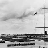 Early days at HMS Collingwood with thousands on the parade ground in 1943.  Picture: IWM-A-18928