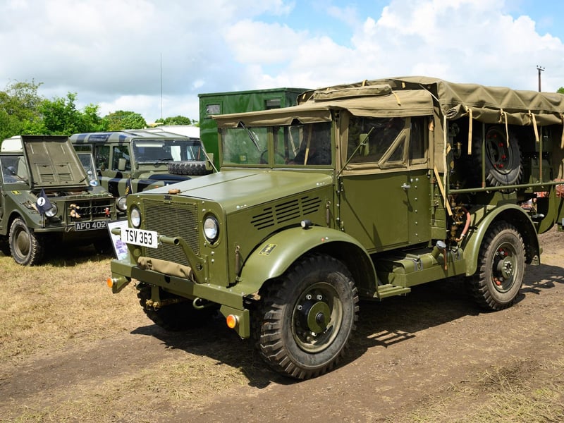 Throughout the weekend hundreds of military vehicles are on display.Picture: Keith Woodland (260521-114)