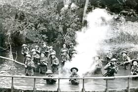 Men from the 18th battalion of the Home Guard training at Southwick. The News Portsmouth PP221