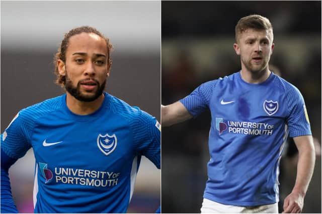 Michael Jacobs and Marcus Harness could soon start for Pompey.