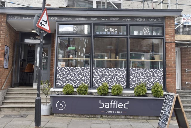 Baffled Coffee & Deli shop in Old Portsmouth. The deli is inspired by famous deli's in New York and has a range of delicious food to pick from. Picture: Sarah Standing (090424-310)