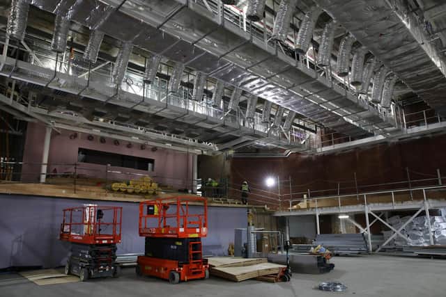 Construction work continuing at Fareham Live