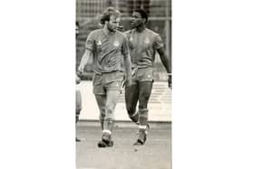 Billy Gilbert and Noel Blake, 1984