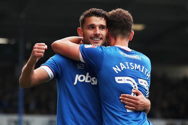 Former Pompey midfielder Gareth Evans