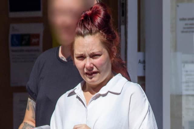 Shannon Osborne, 23,  of Elson, Gosport, admitted theft and fraud taking hundreds of pounds from an elderly woman. She appeared at Portsmouth Magistrates' Court