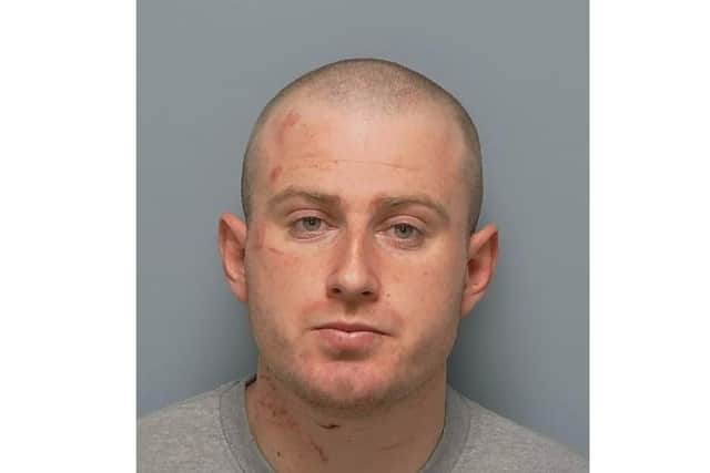 Louis Quainton-Davis, 25, of Spring Garden Lane in Gosport,was jailed for 45 months for causing grievous bodily harm with intent, making threats to kill, criminal damage, and threatening to destroy property with fire.