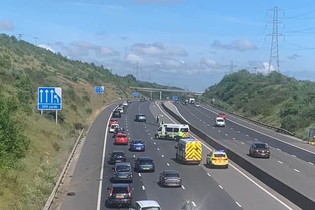Police attended the road traffic incident at 4:20pm on Saturday June 20.
Picture: @a_a_pics_dorsethampshire on Instagram