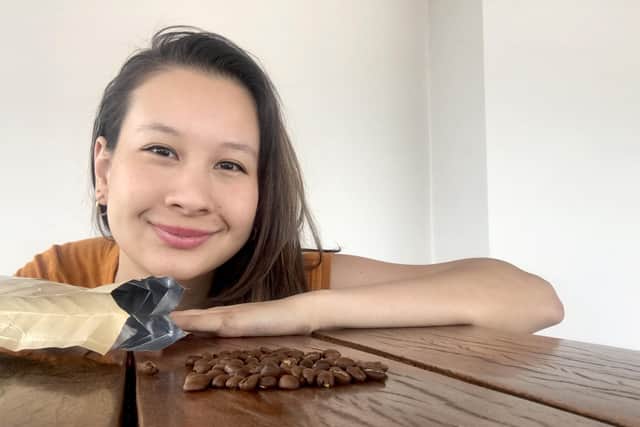 Victoria Poon, from Portsmouth, has started Alpaca Coffee 