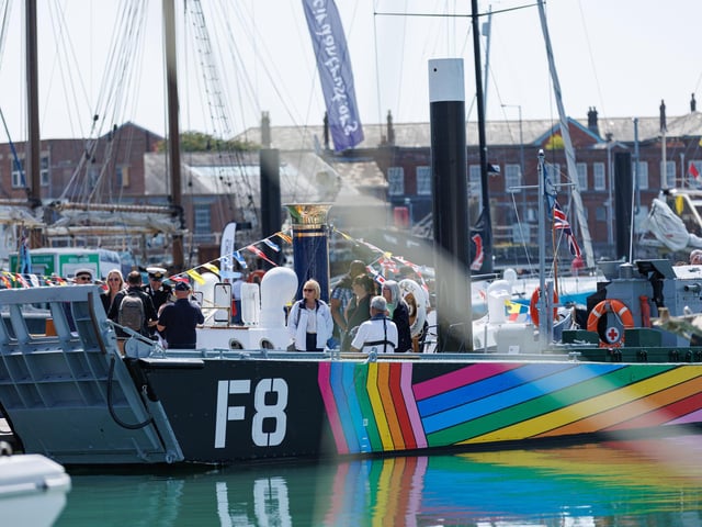 Crowds enjoy the Gosport Marine Festival. Picture:Marcin Jedrysiak