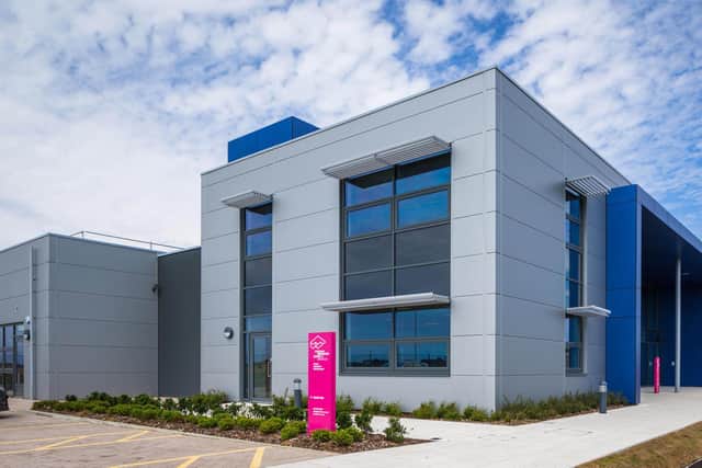 INNOVATION HUB: Fareham Innovation Centre, near Fareham, south Hampshire. The centre is next to Solent Airport.