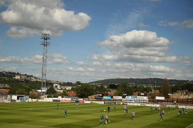Twerton Park, home of Bath City. Photo by Harry Trump/Getty Images.