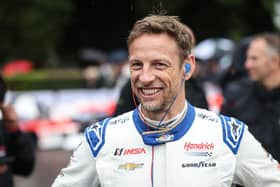 Former Formula 1 driver Jenson Button attends the Goodwood Festival of Speed at Goodwood House in West Sussex. Picture date: Friday June 14, 2023. PA Photo. This year, the event celebrates its 30th anniversary and takes place from June 13-16. Picture credit should read: Matt Alexander/PA Wire