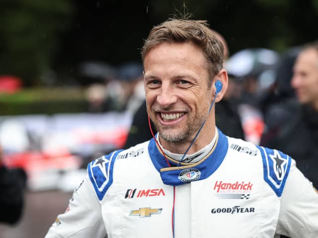 Former Formula 1 driver Jenson Button attends the Goodwood Festival of Speed at Goodwood House in West Sussex. Picture date: Friday June 14, 2023. PA Photo. This year, the event celebrates its 30th anniversary and takes place from June 13-16. Picture credit should read: Matt Alexander/PA Wire