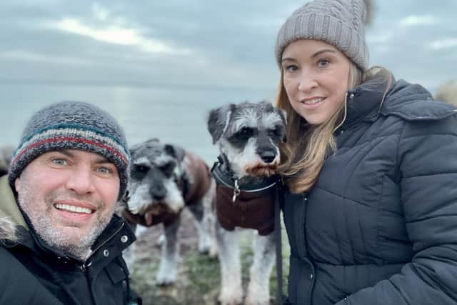 David, Lexi, Buddy and Jane.