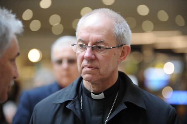 Archbishop of Cantebury Justin Welby. Picture: David Lowndes