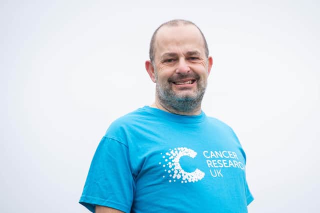 David Fawcett joined with workers across his company to spend a year raising money for Cancer Research UKPictured: David Fawcett near his home in Park Gate, Fareham on Tuesday 7th December 2021Picture: Habibur Rahman