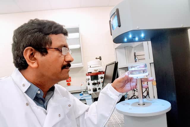 Dr Pattanathu Rahman from the University of Portsmouth has been leading research into testing sewage to identify coronavirus hotspots. This is just one of the ways the university has been supporting the fight against the pandemic.