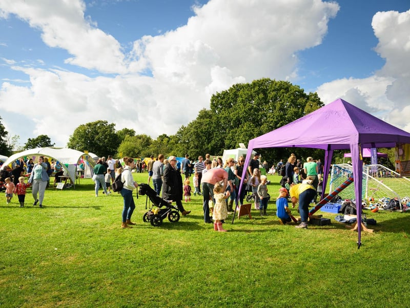 As well as dinosaur racing there were a number of activities for families and children to take part in.