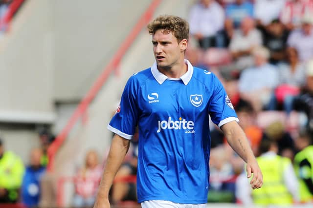 Ryan Bird scored three goals in 25 appearances for Pompey after arriving from Burnham in July 2013. Picture: Joe Pepler