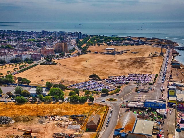 Portsmouth from the sky. Picture: David Cherriman