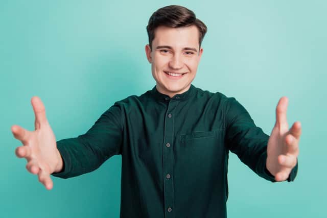 Does the prospect of a hug make you feel uncomfortable? Picture by Shutterstock