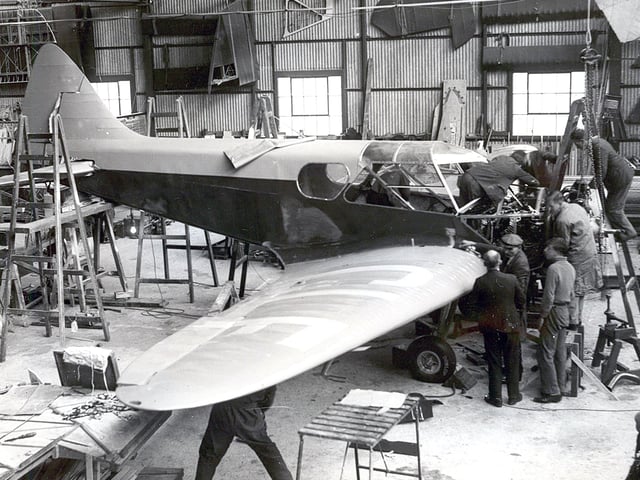 Plenty of activity in the Airspeed factory which dominated life at Portsmouth airport from 1932 until the company closed in 1968.