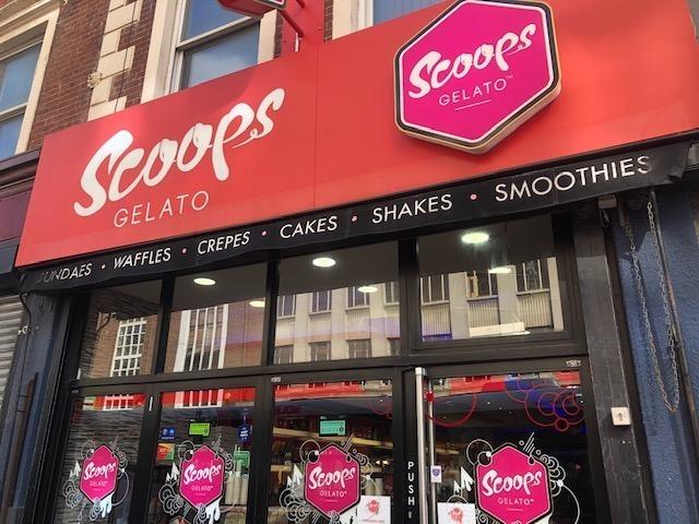 Scoops Gelato at 106 Commercial Road, Portsmouth was rated five on July 18.