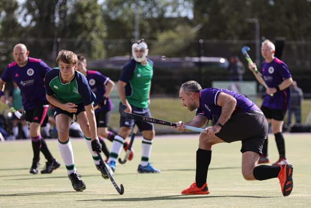 Action from Portsmouth's 5-4 Hampshire/Surrey League home loss to Sunbury at Furze Lane. Picture: Chris Moorhouse