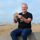 Peter McQuade (67) who now lives in Brighton but is originally from Hayling Island, has published a book called "Raw Hides and Sore Heads" on the Paris to Hayling Cycle Ride he completed in 1986.

Picture: Sarah Standing (171022-1492)