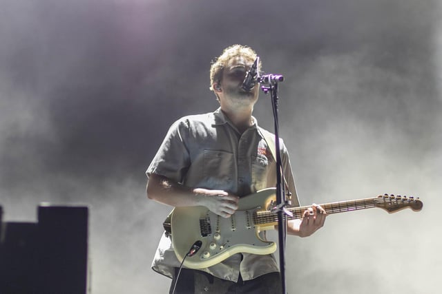 Sam Fender playing at Victorious Festival, Southsea on Sunday 28th August 2022