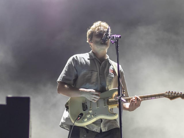 Sam Fender playing at Victorious Festival, Southsea on Sunday 28th August 2022